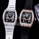 Richard mille RM51-01 Diamond Bezel White Rubber Strap(5)_th.jpg